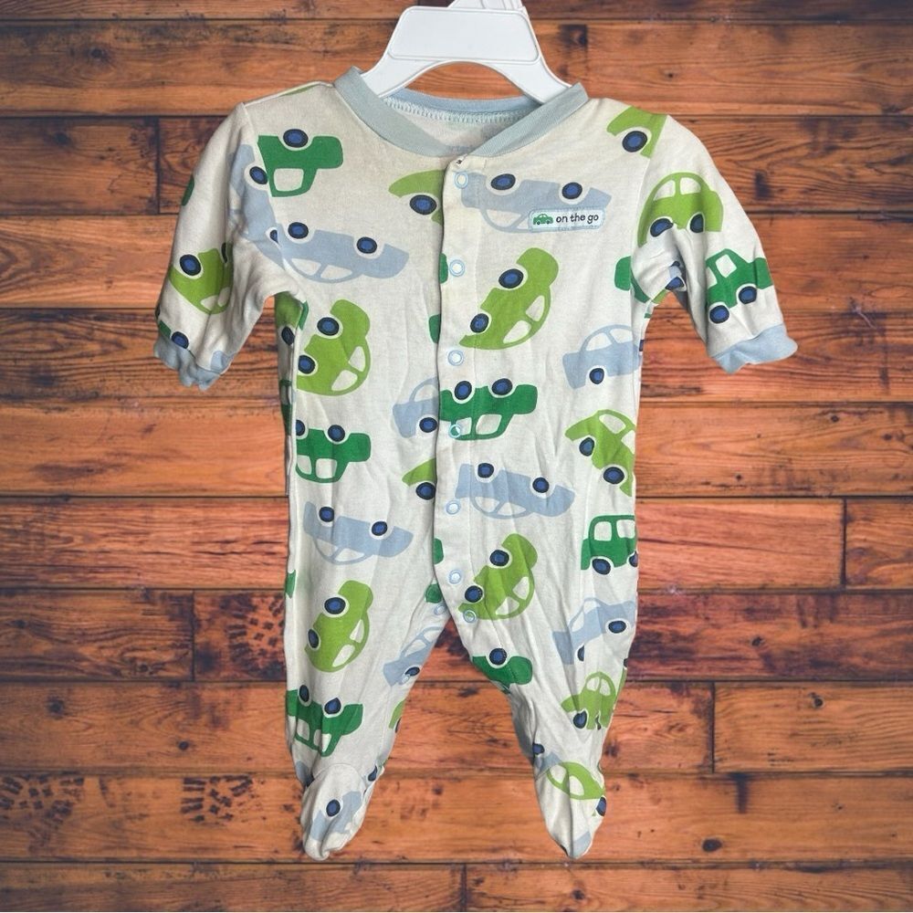 5 for $25🔥3 Months Carter's Car‎ Print Footie Jumpsuit